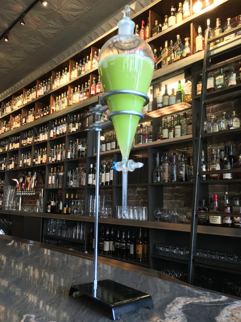 Separatory Funnel at Dram and Grain - Courtesy Dram and Grain 1